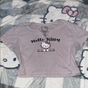 Hello Kitty cropped T-Shirt
